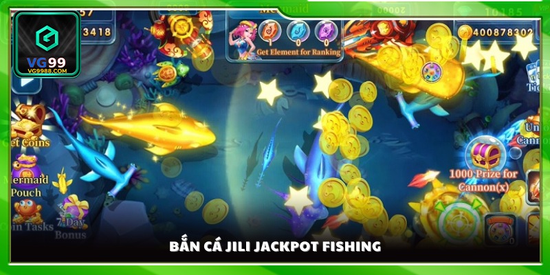 Tựa game bắn cá Jili Jackpot Fishing